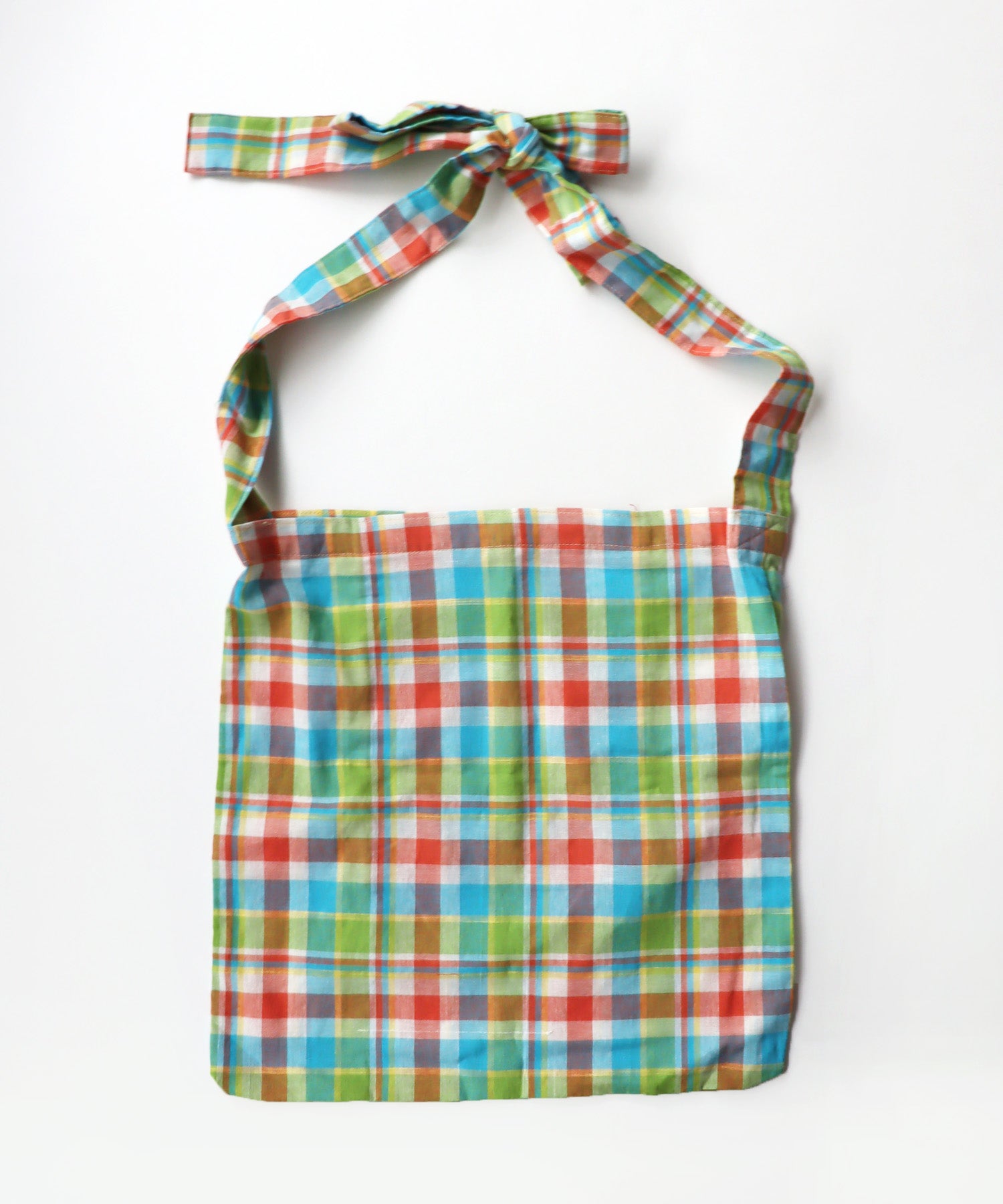 インドチェック ショルダーバッグ