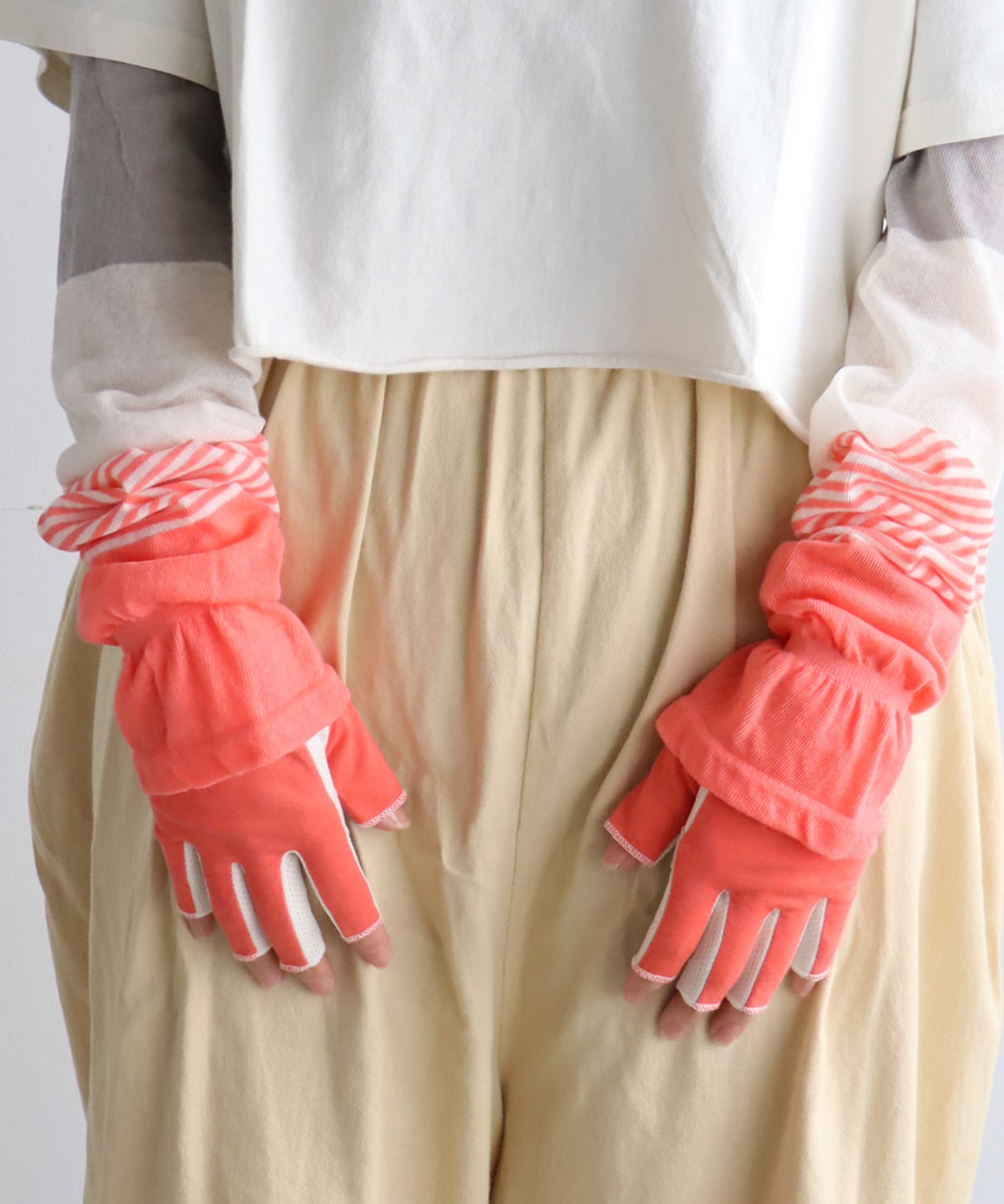 ＵＶガード手袋（指先カット）