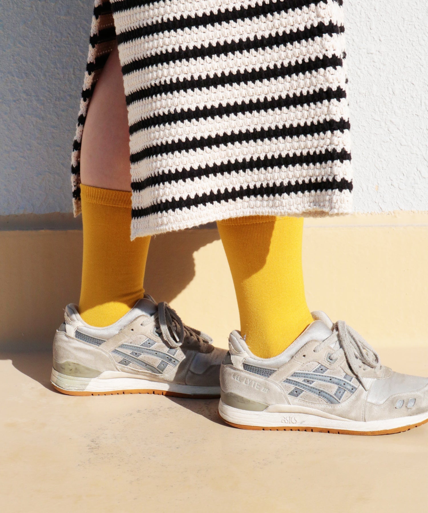 【1P】箱入り のびのび 内側コットン ソックス