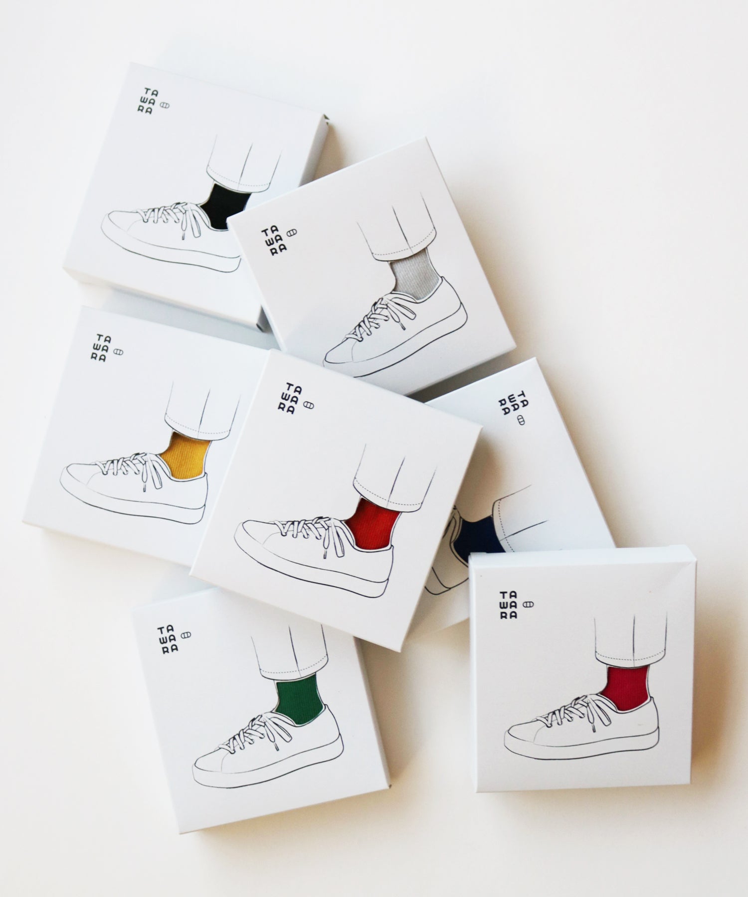 【1P】箱入り のびのび 内側コットン ソックス